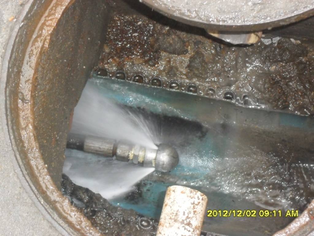 梅列污水管道高压清洗